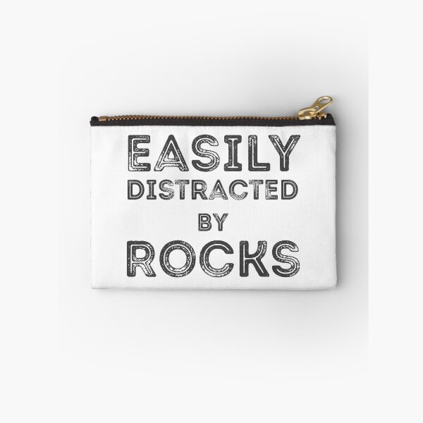 Item preview, Easily Distracted By Rocks - funny geologist gift  designed and sold by EliteSayings.
