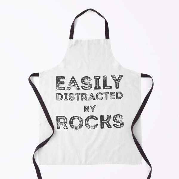 Item preview, Easily Distracted By Rocks - funny geologist gift designed and sold by EliteSayings.