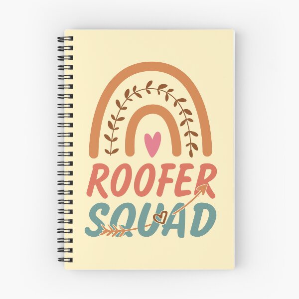 Item preview, Roofer Squad Rainbow Quote Gift Idea For Men and Womens - Funny Roofer designed and sold by Mmmm3344.