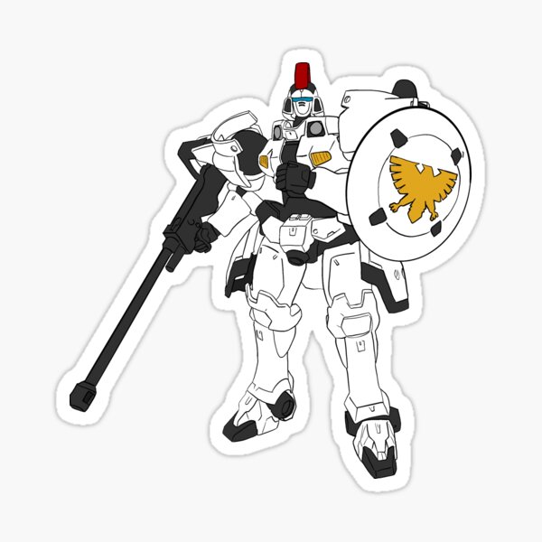 Item preview, Gundam Tallgeese Military style armored Mech Anime style design  designed and sold by AkumaNoSenshi.