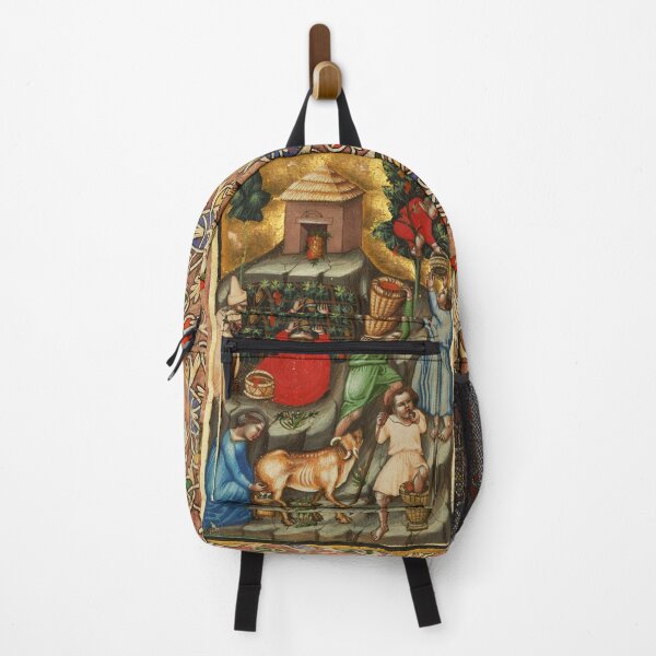 Item preview, MEDIEVAL GRAPE VINEYARD HARVEST Antique Grapevine Miniature designed and sold by BulganLumini.