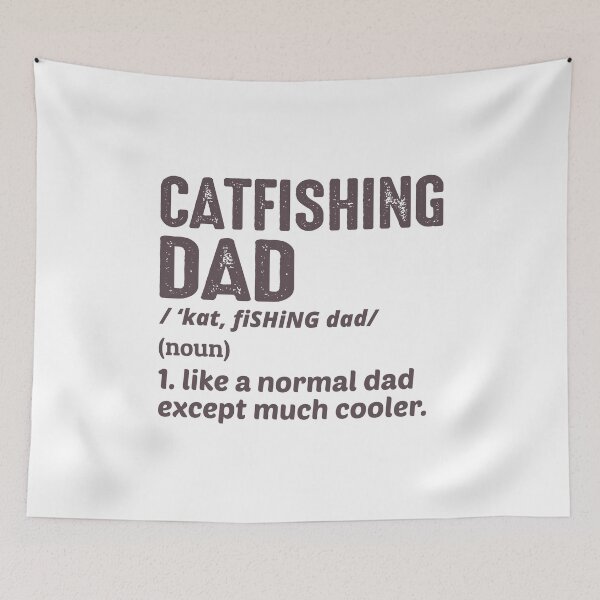 Item preview, Catfish Dad Papa Catfishing Fisherman Fathers Day designed and sold by CuteDesigns1.