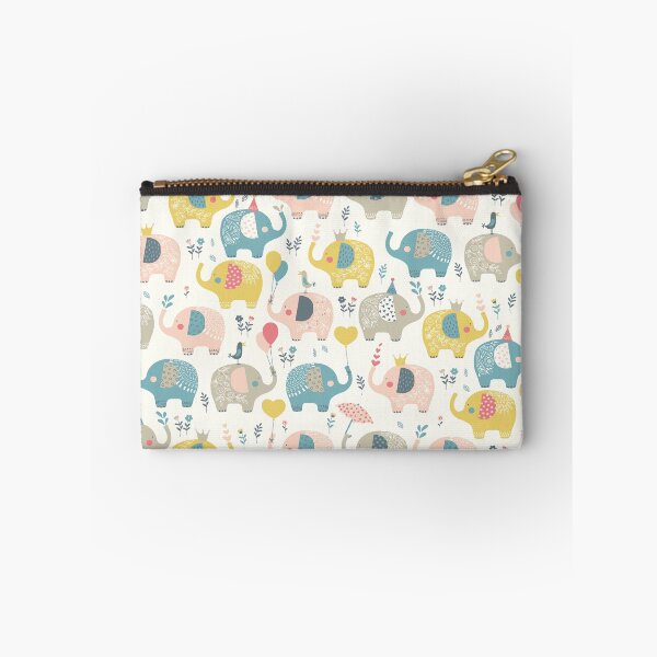 Aperçu de l'œuvre Éléphants décoratifs mignons créée et vendue par Cheekyleopard.