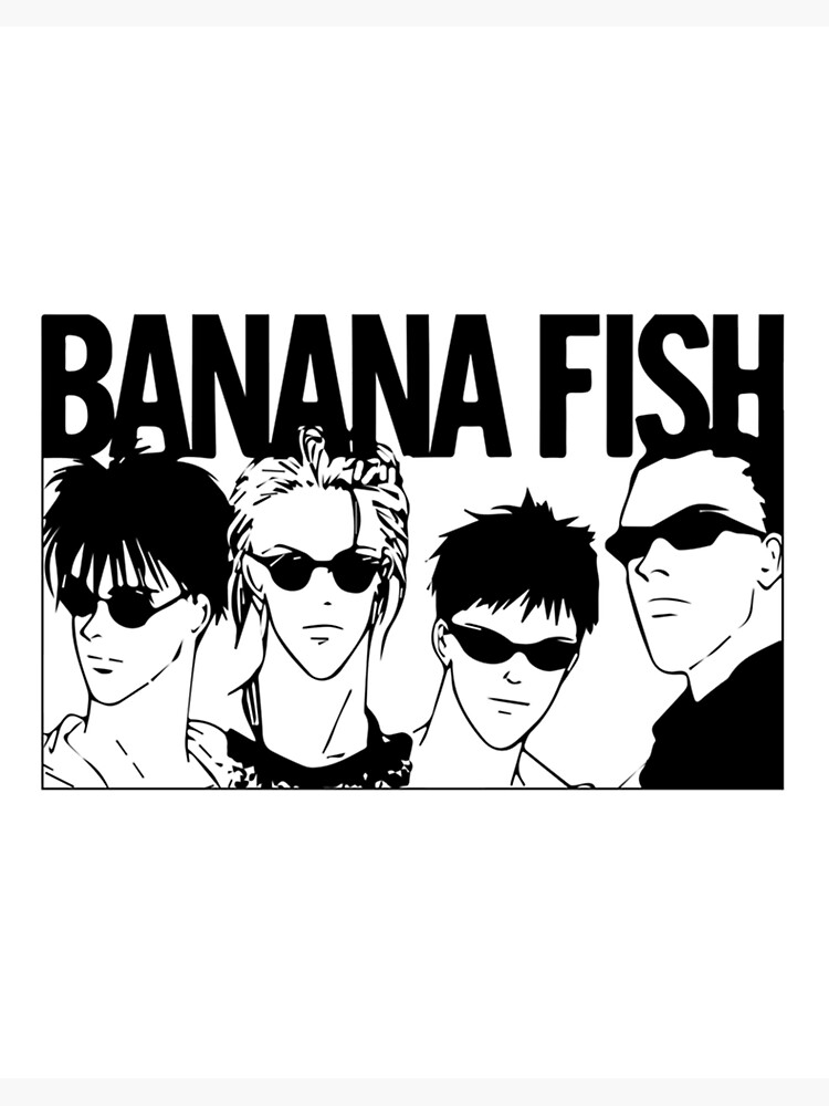 Banana Fish - Ash Lynx and Eiji Okumura Art Board Print for Sale