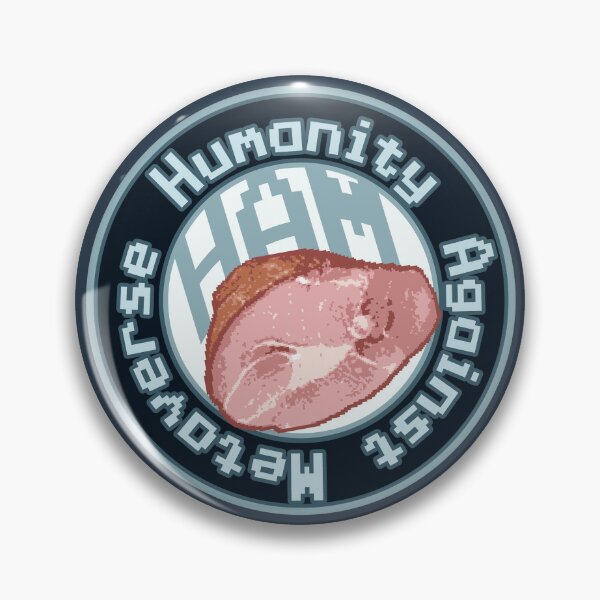 Item preview, Silver HAM: Humanity Against Metaverse designed and sold by benprenart.