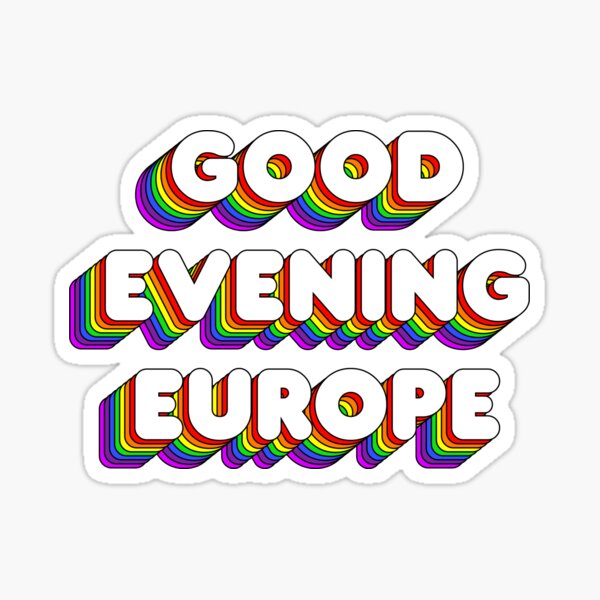 Aperçu de l'œuvre BONSOIR EUROPE créée et vendue par zrkaca.