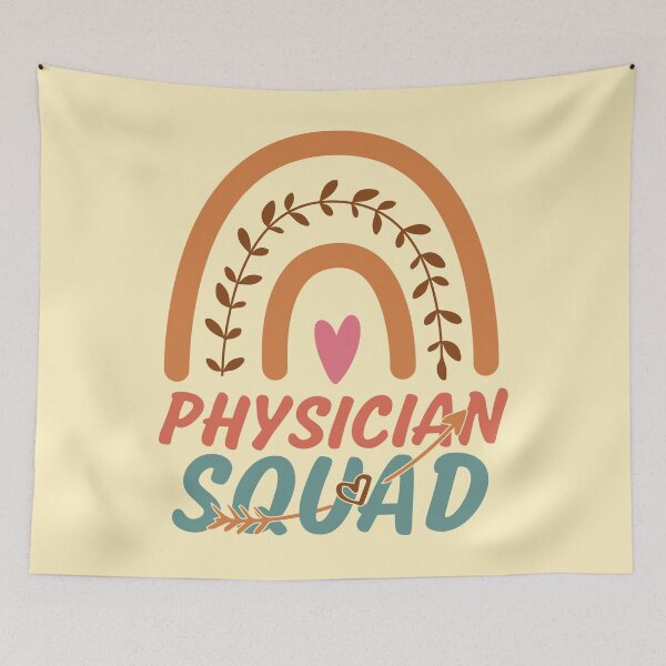 Item preview, Physician Squad Rainbow Quote Gift Idea For Men and Womens - Funny Physician designed and sold by Mmmm3344.