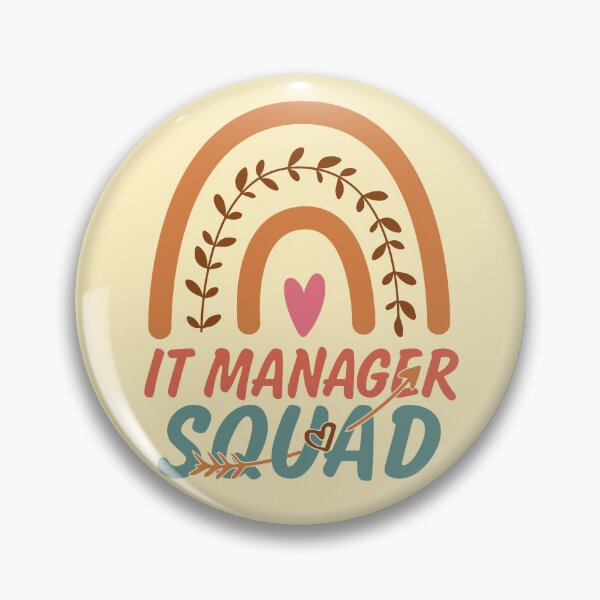 Item preview, IT Manager Squad Rainbow Quote Gift Idea For Men and Womens - Funny IT Manager designed and sold by Mmmm3344.