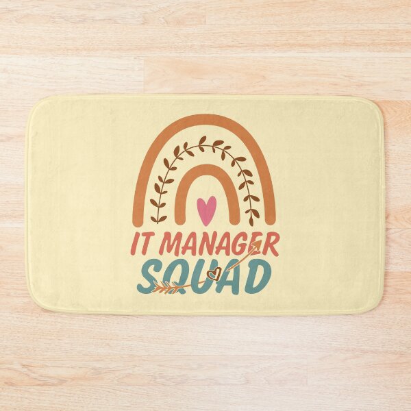 Item preview, IT Manager Squad Rainbow Quote Gift Idea For Men and Womens - Funny IT Manager designed and sold by Mmmm3344.