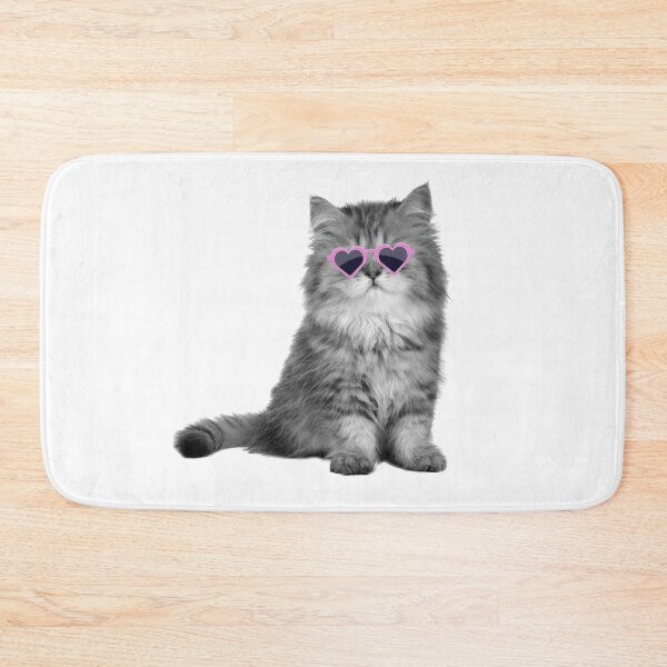 Item preview, Cat With Heart Glasses designed and sold by The Love Quill.