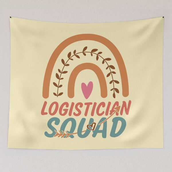 Item preview, Logistician Squad Rainbow Quote Gift Idea For Men and Womens - Funny Logistician designed and sold by Mmmm3344.