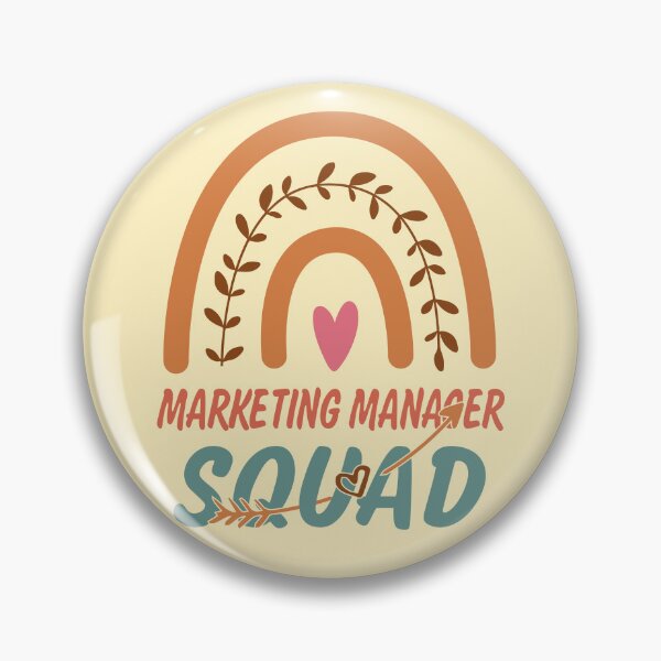 Item preview, Marketing Manager Squad Rainbow Quote Gift Idea For Men and Womens - Funny Marketing Manager designed and sold by Mmmm3344.