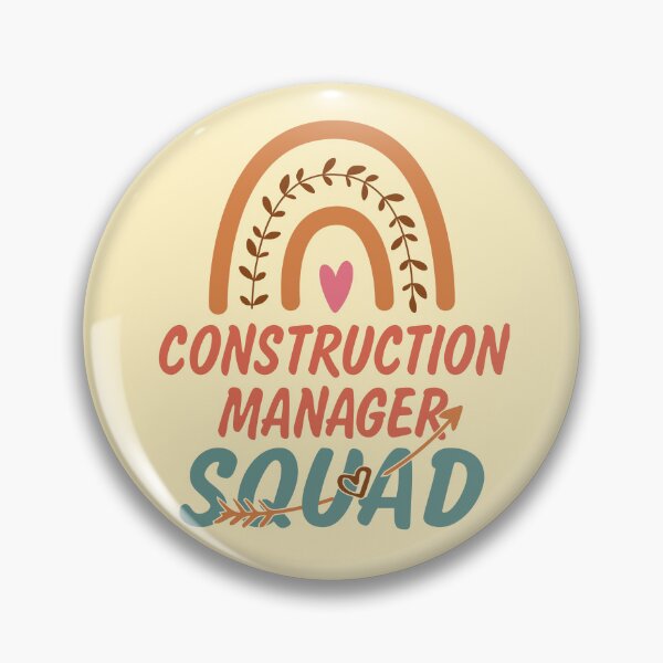 Item preview, Construction Manager Squad Rainbow Quote Gift Idea For Men and Womens - Funny Construction Manager designed and sold by Mmmm3344.