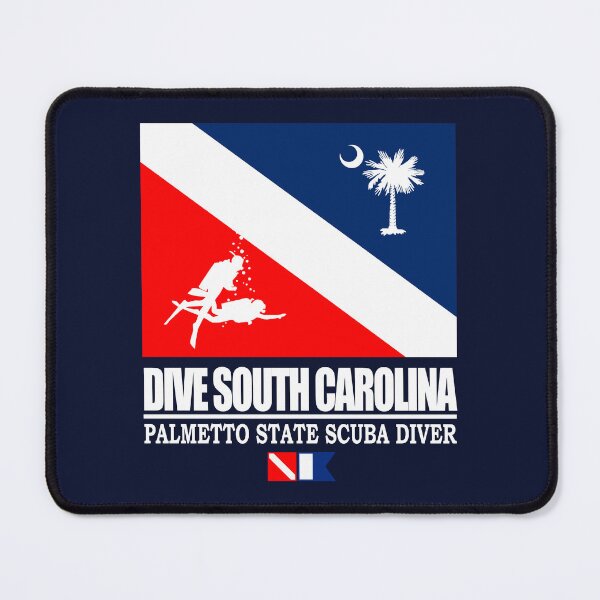 Item preview, Dive South Carolina (DF) designed and sold by curranmorgan.