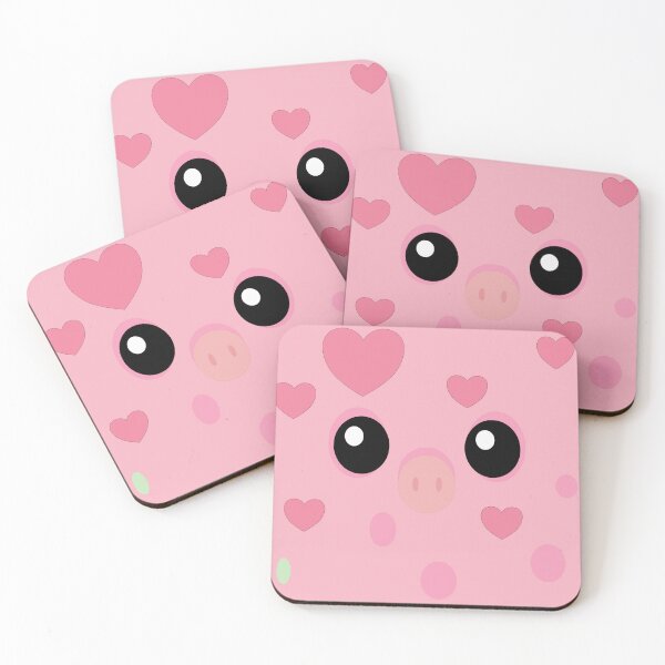 Item preview, cute pink pig pig funny gift  kids designed and sold by AZEM-ST.