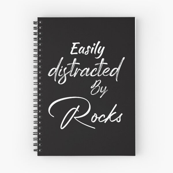 Item preview, Easily Distracted By Rocks designed and sold by EliteSayings.
