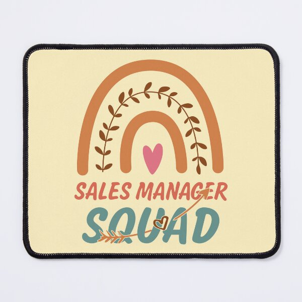 Item preview, Sales Manager Squad Rainbow Quote Gift Idea For Men and Womens - Funny Sales Manager designed and sold by Mmmm3344.