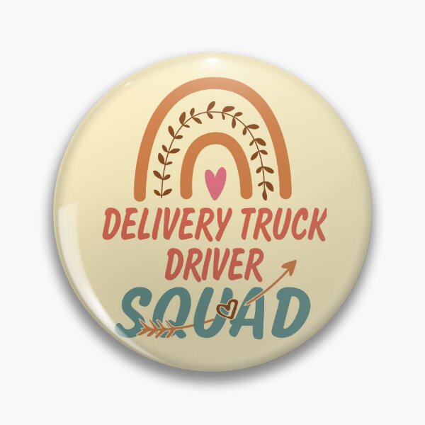 Item preview, Delivery Truck Driver Squad Rainbow Quote Gift Idea For Men and Womens - Funny Delivery Truck Driver designed and sold by Mmmm3344.