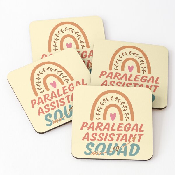 Item preview, Paralegal Assistant Squad Rainbow Quote Gift Idea For Men and Womens - Funny Paralegal Assistant designed and sold by Mmmm3344.