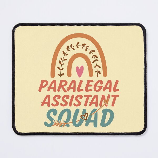 Item preview, Paralegal Assistant Squad Rainbow Quote Gift Idea For Men and Womens - Funny Paralegal Assistant designed and sold by Mmmm3344.