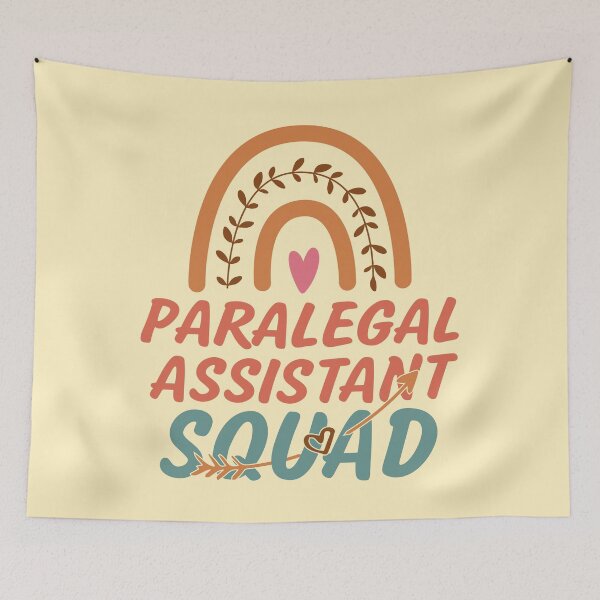 Item preview, Asistente paralegal Squad Rainbow Quote Idea de regalo para hombres y mujeres - Asistente paralegal divertido designed and sold by Mmmm3344.