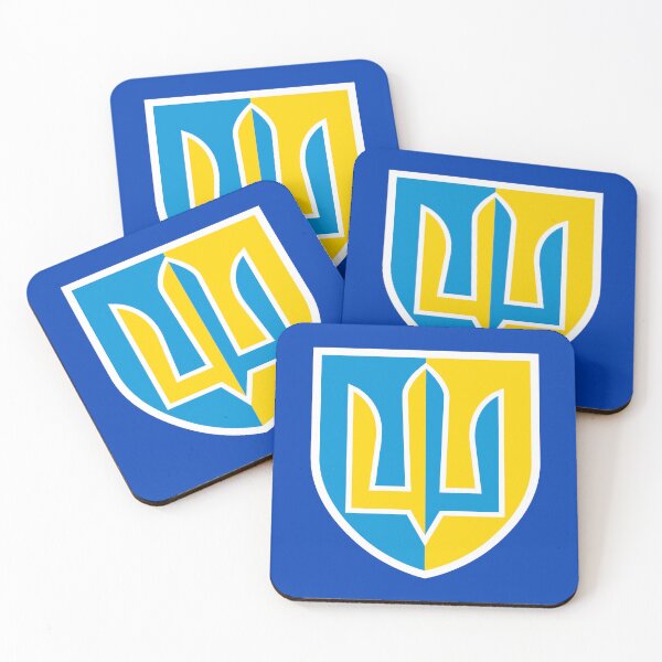 Item preview, Stylized Ukraine's armed forces crest w white designed and sold by goldengallery.