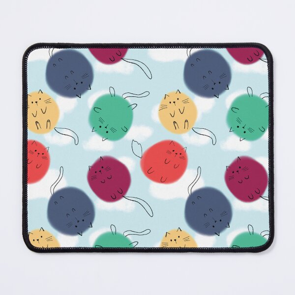 Item preview, Cloud Cat Pattern designed and sold by Stephanie McRae.