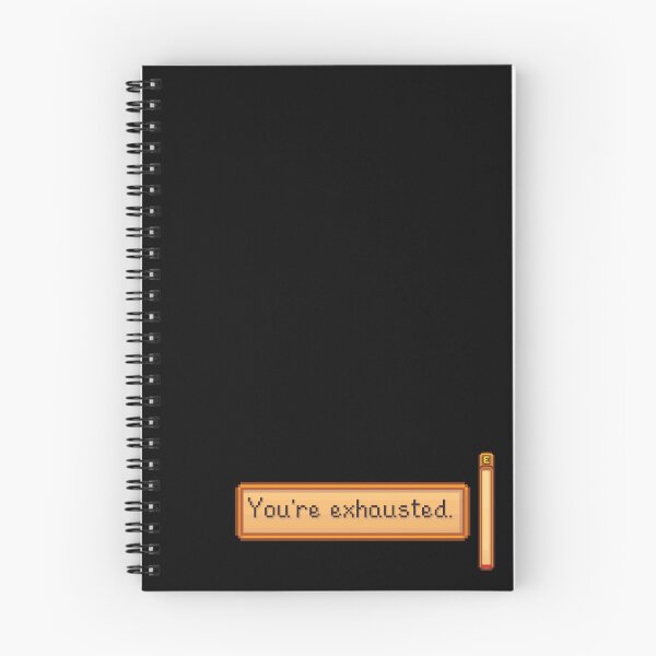Item preview, Stardew Valley You're exhausted designed and sold by aiya-pixels.