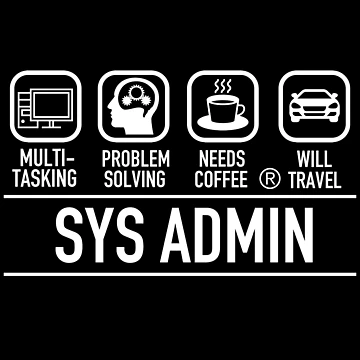 Artwork thumbnail, Computer System Administrator Unix Linux Sys Admin by JukeLox