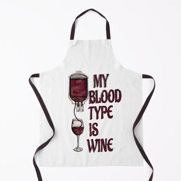 Item preview, My Blood Type is Wine :Wine Lover Quote designed and sold by remonss.