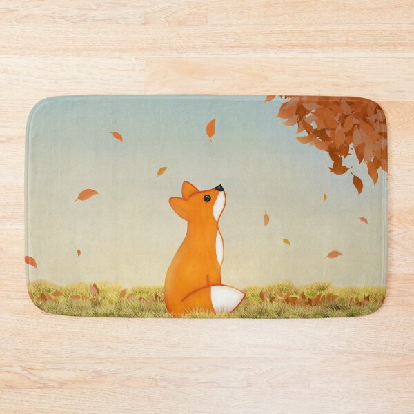 Item preview, Thinking fox in autumn  designed and sold by AlexSin.