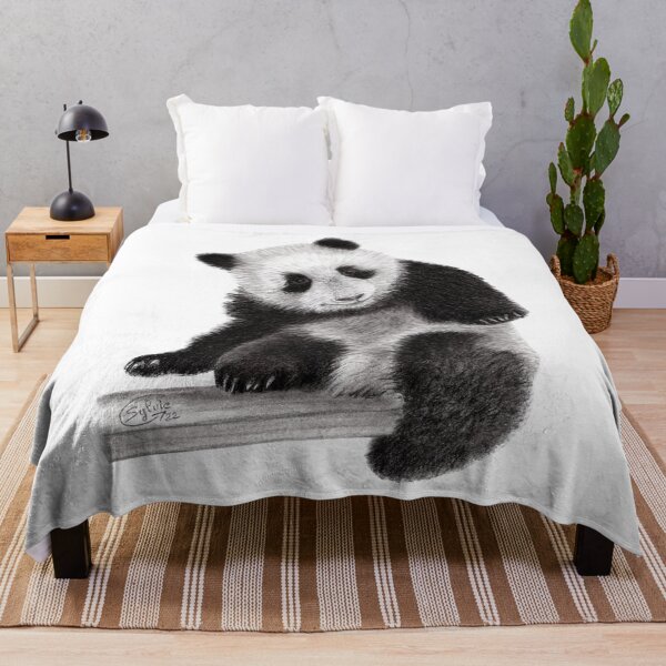 Item preview, Young panda sitting 2 designed and sold by SylvieG18.