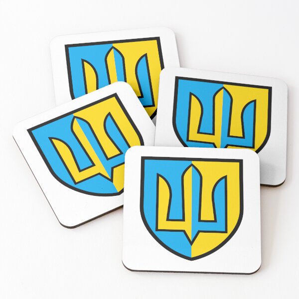 Item preview, Stylized Ukraine's armed forces crest w black designed and sold by goldengallery.