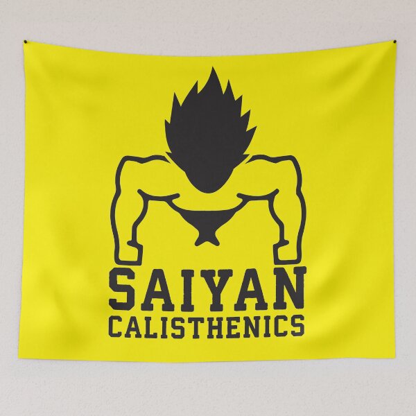 Item preview, Saiyan Calisthenics - Anime Gym Motivational designed and sold by gohanflex.