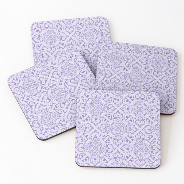 Item preview, Lilac Curly Damask designed and sold by C4ptainRavioli.