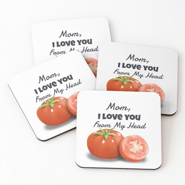 Item preview, Mom I Love You From My Head Tomatoes designed and sold by linapermatart.