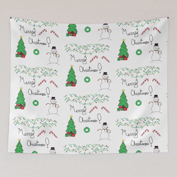 Item preview, Merry Xmas Holiday Greeting designed and sold by LindyLuDrew.
