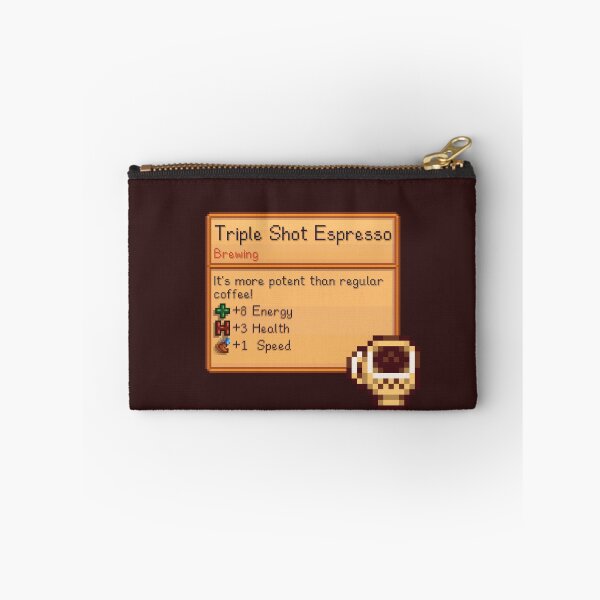 Item preview, Stardew Valley Triple Shot Espresso designed and sold by aiya-pixels.