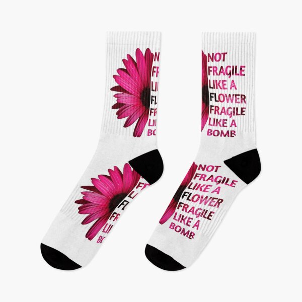Item preview, Not Fragile Like A Flower Fragile Like A Bomb  designed and sold by SaraDarwish.