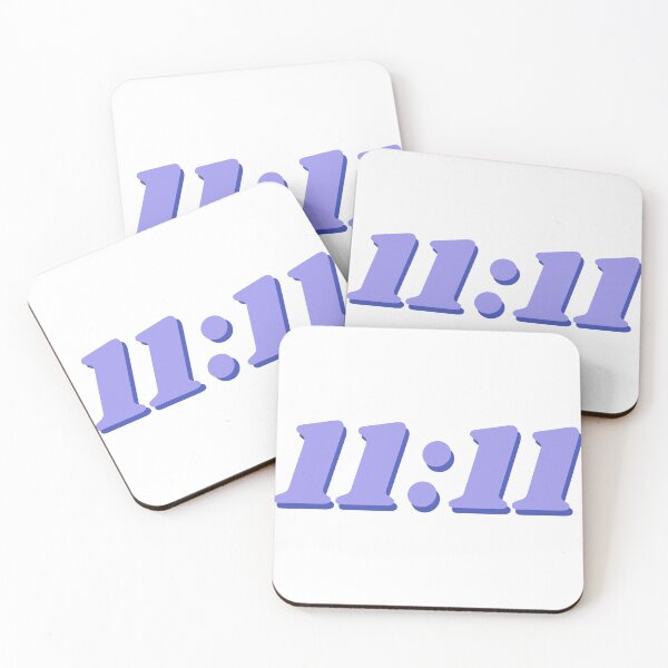 Item preview, 11:11 Cute Lucky Number Aesthetic Blue  designed and sold by Creations-By-Em.
