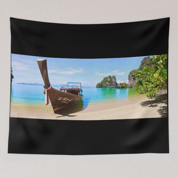 Item preview, Long-tail Boat in Paradise designed and sold by Adam Gormley.