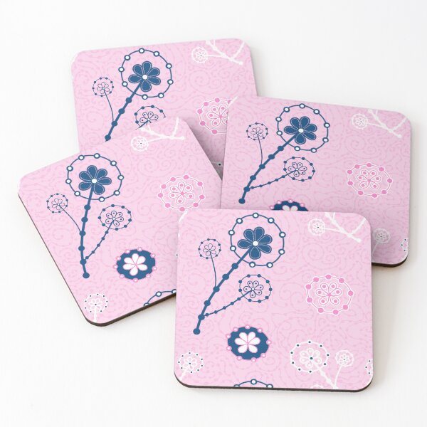 Item preview, Flowers and florals doodling swirls seamless pattern designed and sold by AleFairyland.