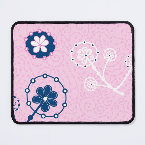 Item preview, Flowers and florals doodling swirls seamless pattern designed and sold by AleFairyland.