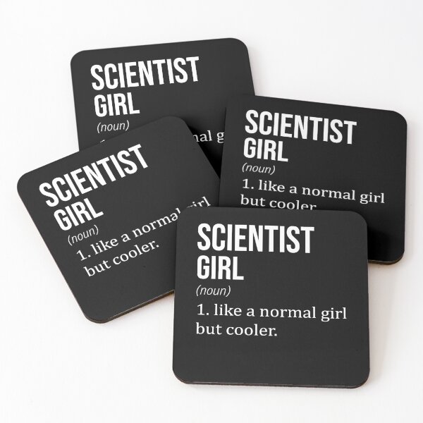 Item preview, SCIENTIST Girl Like A Normal Girl But Cooler - Funny SCIENTIST designed and sold by YukiShop.