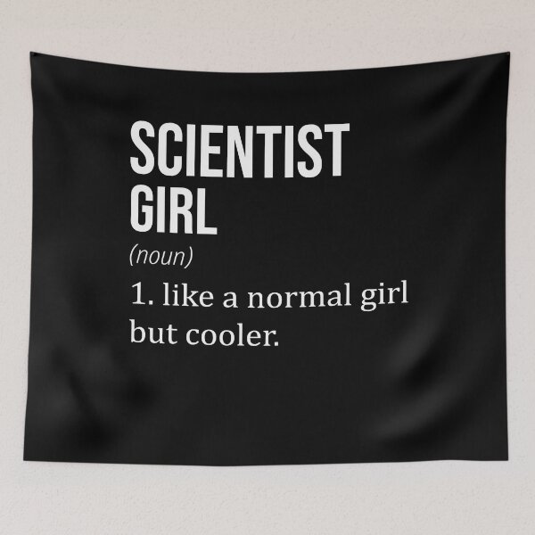 Item preview, SCIENTIST Girl Like A Normal Girl But Cooler - Funny SCIENTIST designed and sold by YukiShop.
