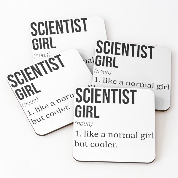 Item preview, SCIENTIST Girl Like A Normal Girl But Cooler - Funny SCIENTIST designed and sold by YukiShop.