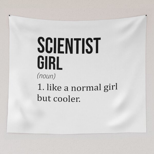 Item preview, SCIENTIST Girl Like A Normal Girl But Cooler - Funny SCIENTIST designed and sold by YukiShop.