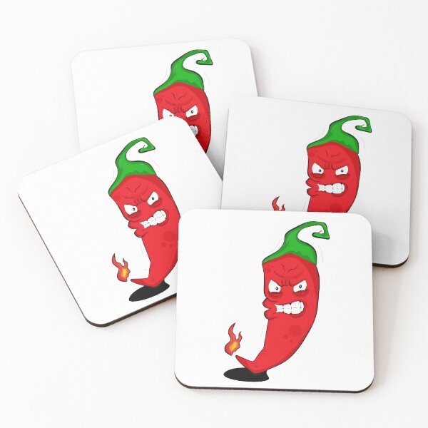 Item preview, Red hot chili pepper designed and sold by Mariia Berezhna.