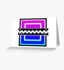 80's Frost Icon Greeting Card