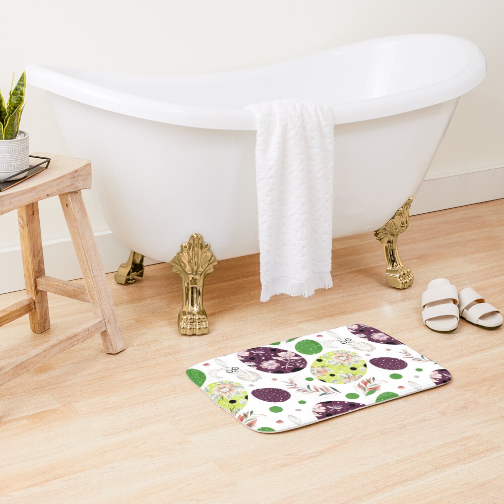 Item preview, Bath Mat designed and sold by BiancaPrintShop.